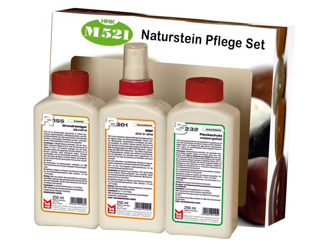 HMK® M521 Naturstein Pflege Set