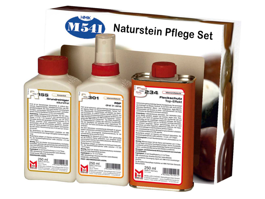 HMK® M541 Naturstein Pflege Set